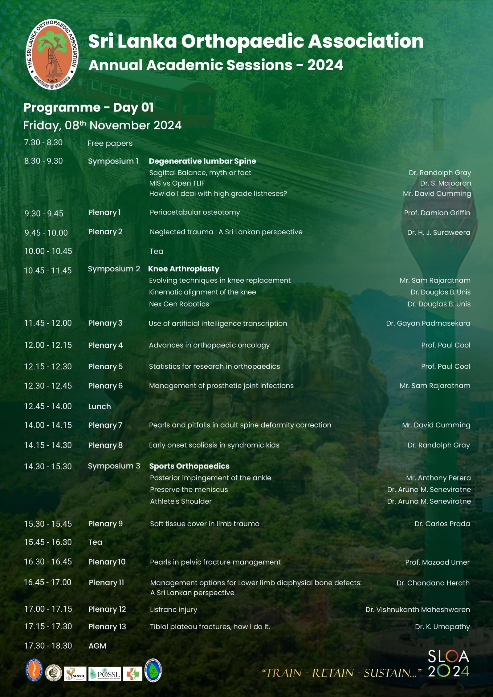 Sessions Programme